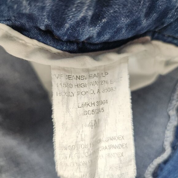 LEE Easy Fit Jeans Womens 4M Misses Blue At the Waist Straight High Rise Trouser - Picture 9 of 10